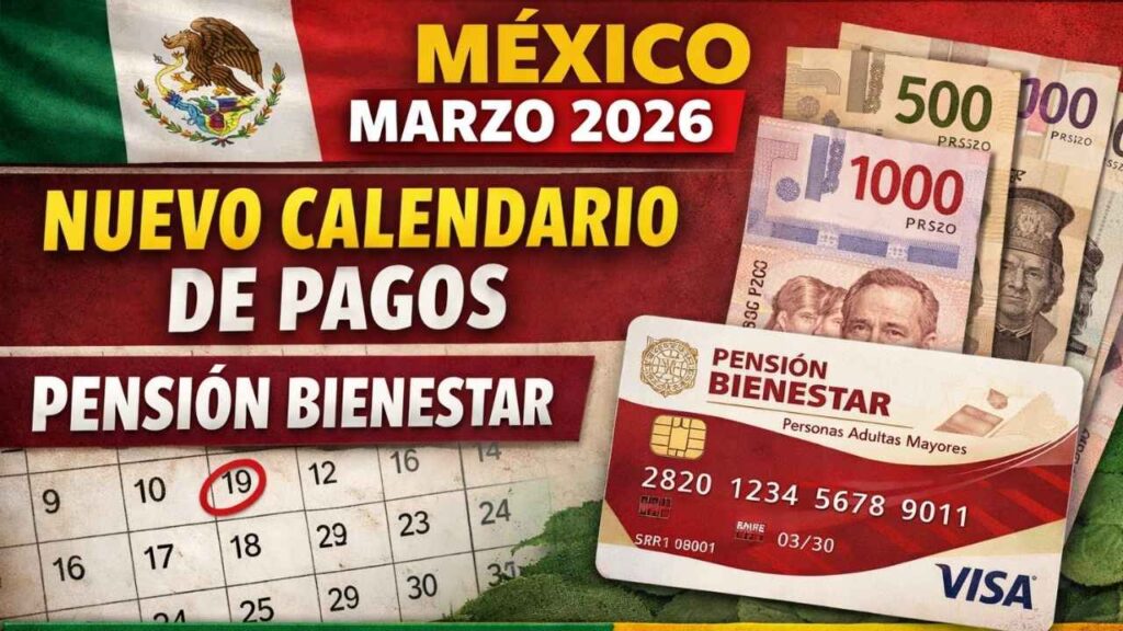 México Marzo 2026: Nuevo Calendario de Pagos de la Pensión Bienestar, Montos Actualizados y Beneficiarios