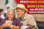 México Marzo 2026: Apoyo Extra para Mujeres Adultas Mayores, Cómo Registrarse y Calendario de Depósitos